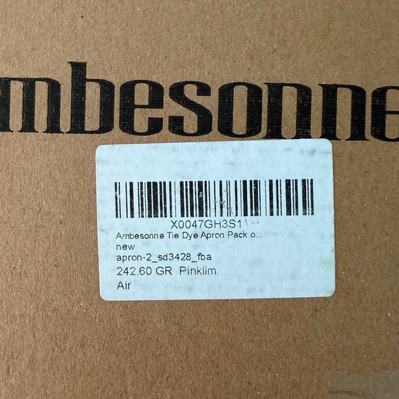 Ambesonne Multicolor Tie-Dye Fabric set of 2 - Picture 6 of 6